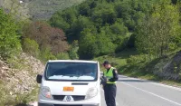 (FOTO) UP: Pojačane kontrole na svim putevima zbog očekivane visoke frekvencije saobraćaja