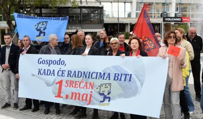 Први мај празник само у календару, привреди сломљена кичма, не ради 56.320 грађана