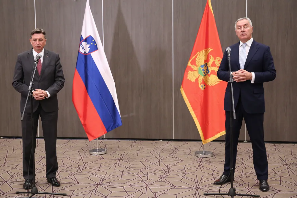 Ђукановић са предсједником Словеније: Убијеђен сам да ће наша сарадња дбити нови замах
