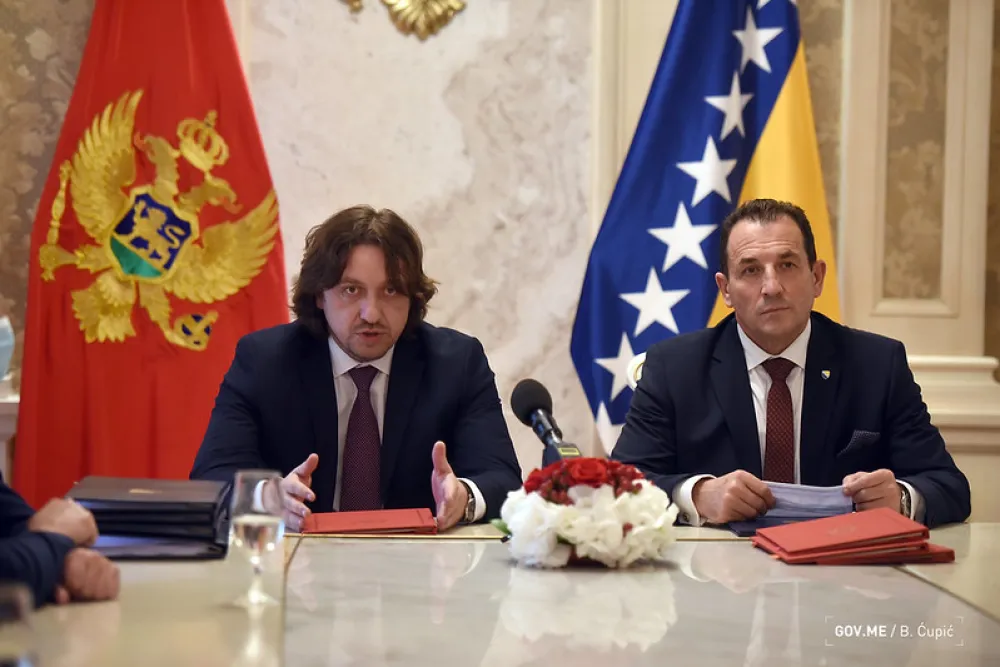 ЦГ-БиХ: Заједнички гранични прелази допринијеће бржој контроли