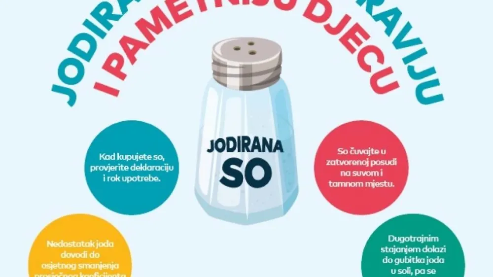 Истраживање ИЈЗ: Дjеца ниjесу у jодном дефициту