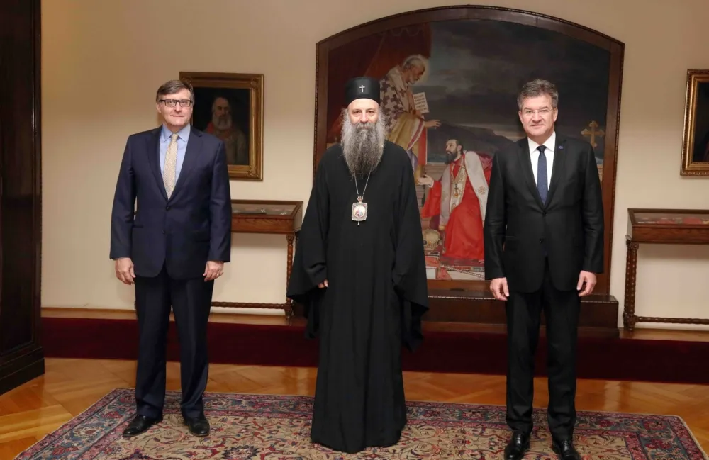 Патријарх Порфирије Лајчаку и Палмеру: За нас су Косово и Црна Гора од животне важности