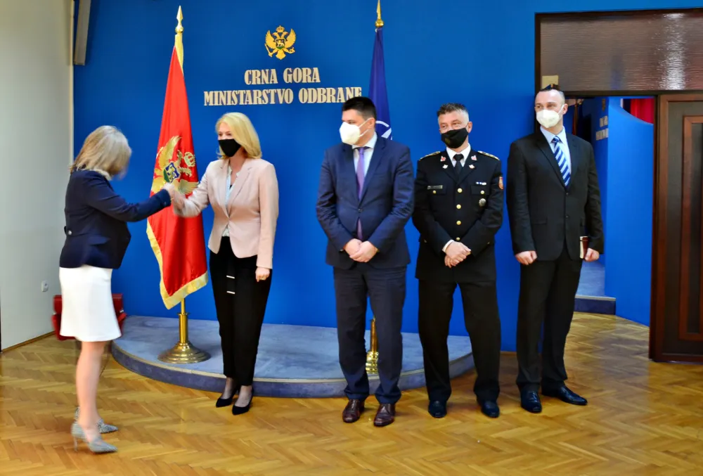 Ињац: Наставља се унапређење одбрамбеног система Војске Црне Горе