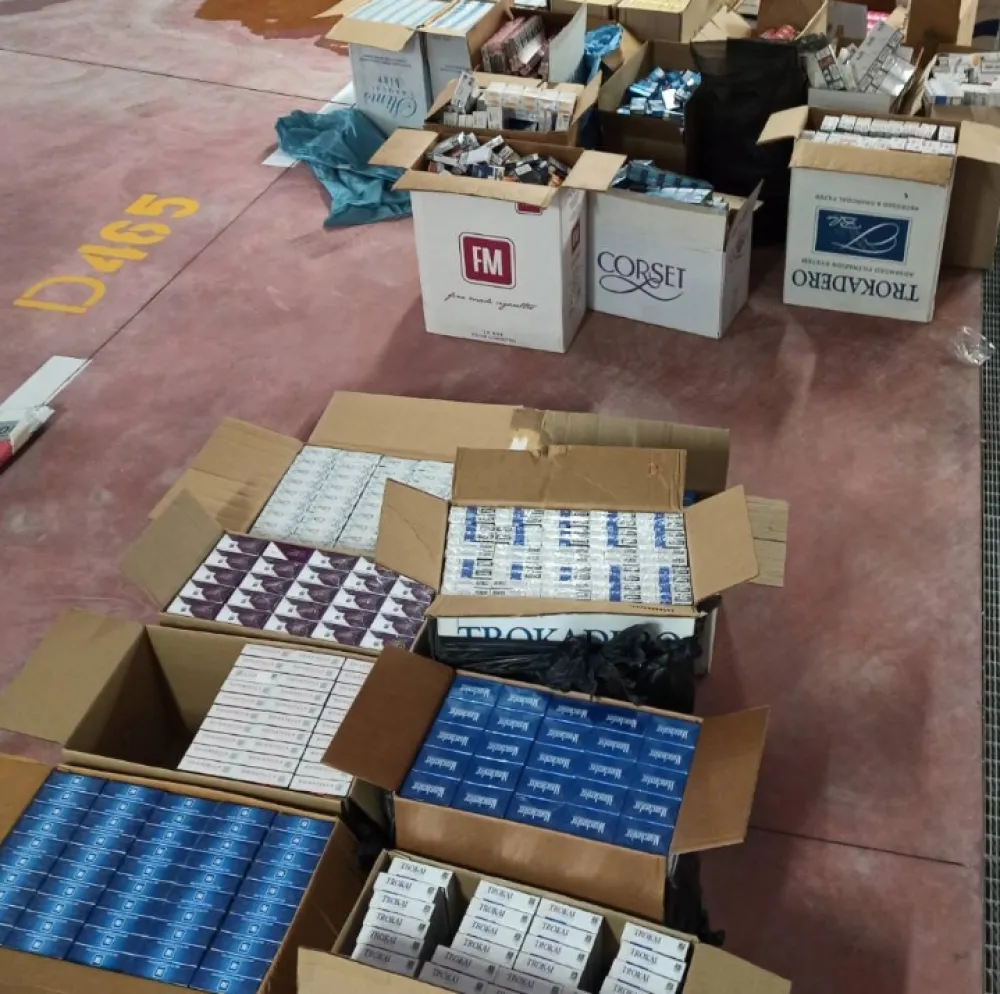 Одузете цигарете вриједне скоро 40.000 еура, кривична пријава против Гачевића