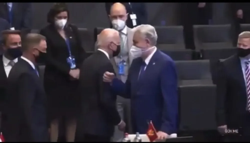 Сусрет Бајден Кривокапић: Немој ме тицат, нећу те тицат