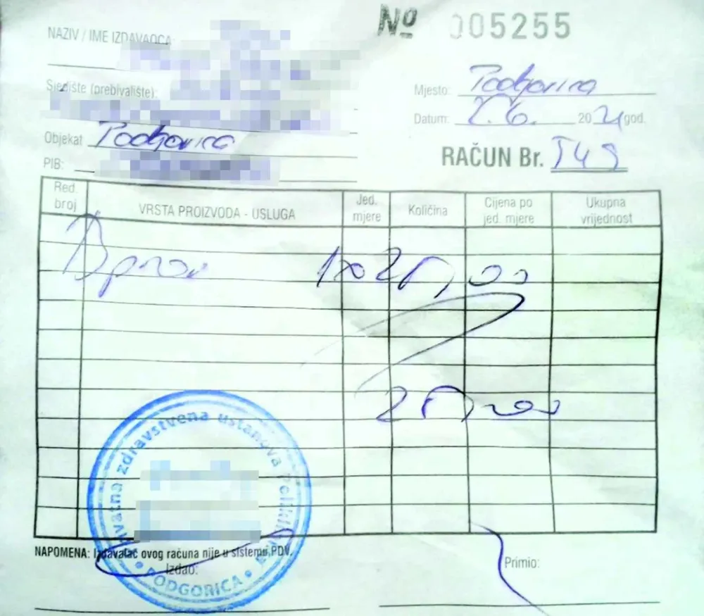 Пацијентима рачуне пишу на парагон блоковима, инспекција ће контролисати приватне амбуланте