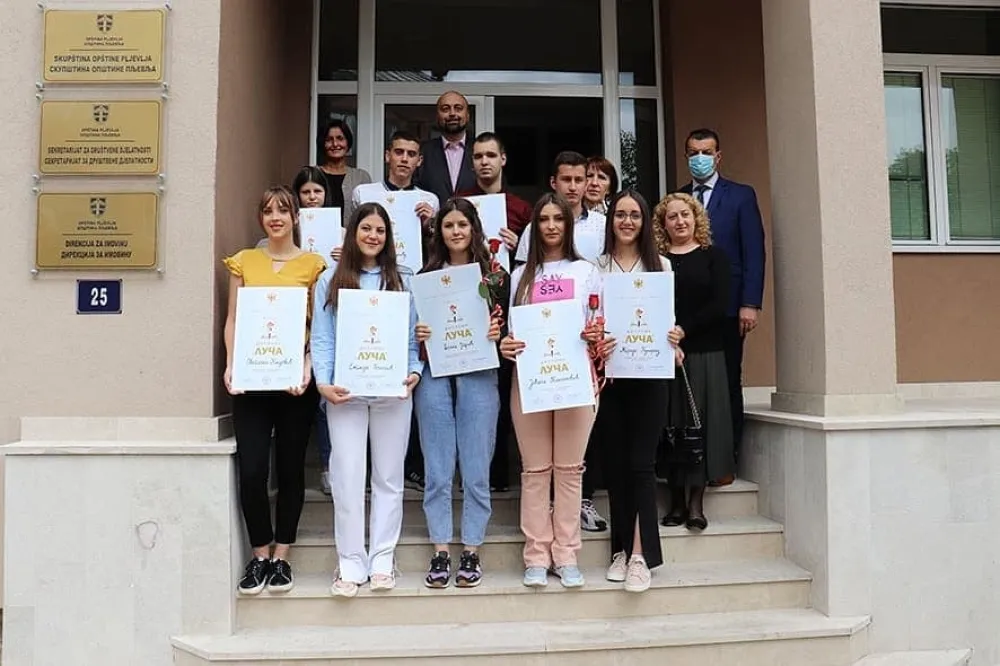 Општина Пљевља организовала пријем за најбоље ученике Средње стручне школе