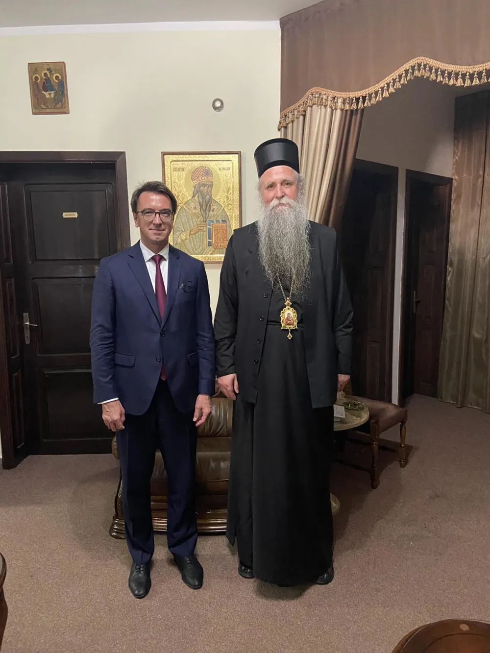Митрополит Јоаникије се састао са амбасадорима Русије и Бугарске