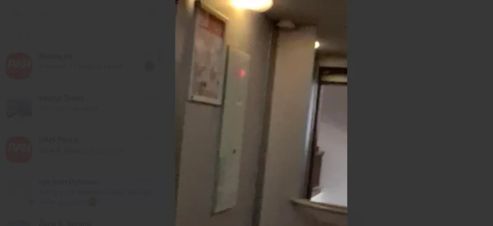 (ВИДЕО) Погледајте како изгледа када се фоторепортер Дана заглави у лифту