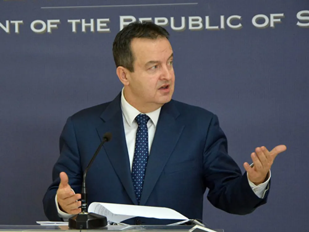 Дачић: Нико у Србији није угрожен, па ни породица Кривокапића, приче о пријетњи манипулација