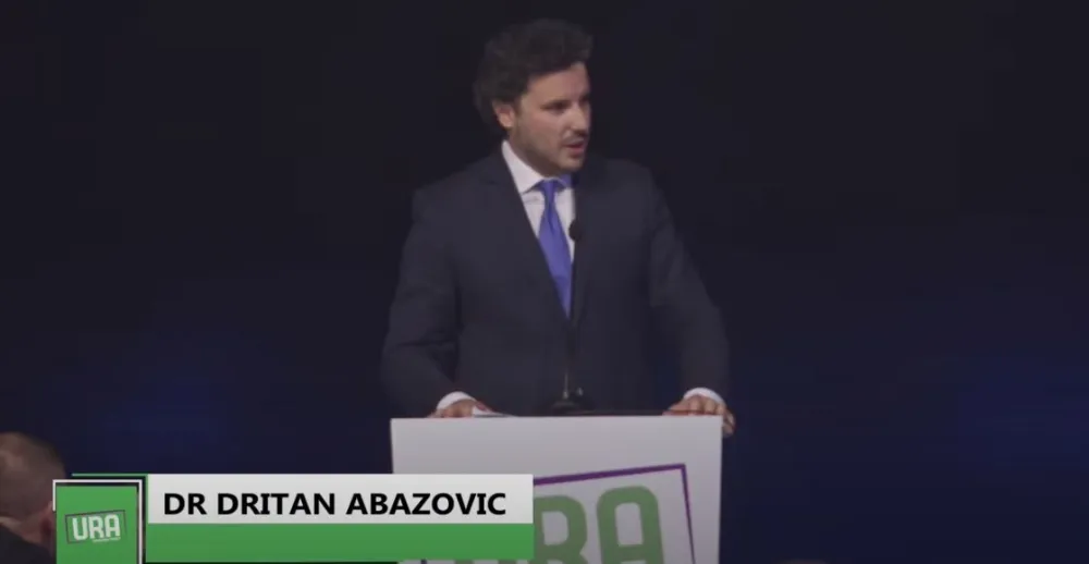 (ФОТО и ВИДЕО) Абазовић поново на челу УРА: Иза нас никад није стајао ни криминал, ни популизам