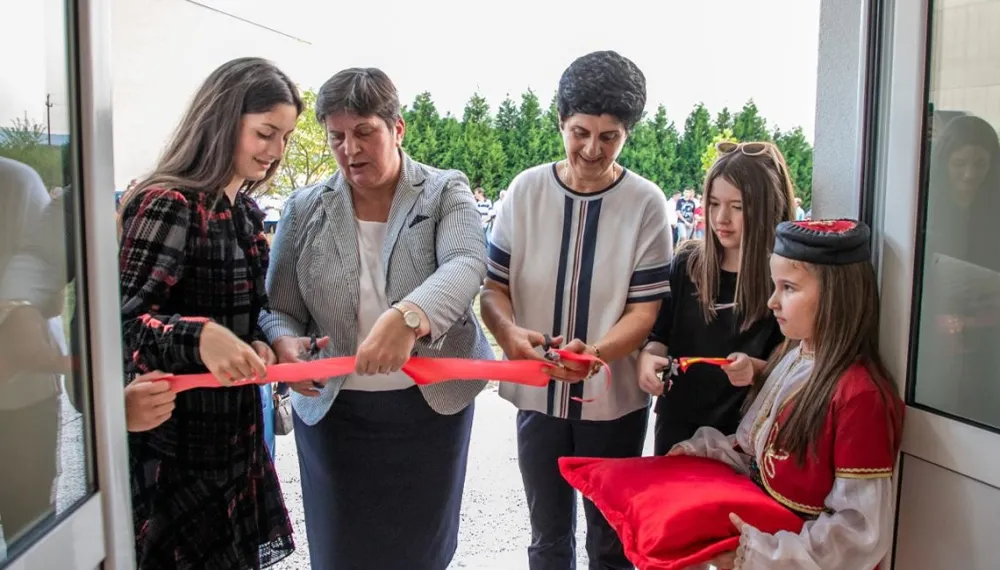 Отворене јаслице у вртићу у Спужу