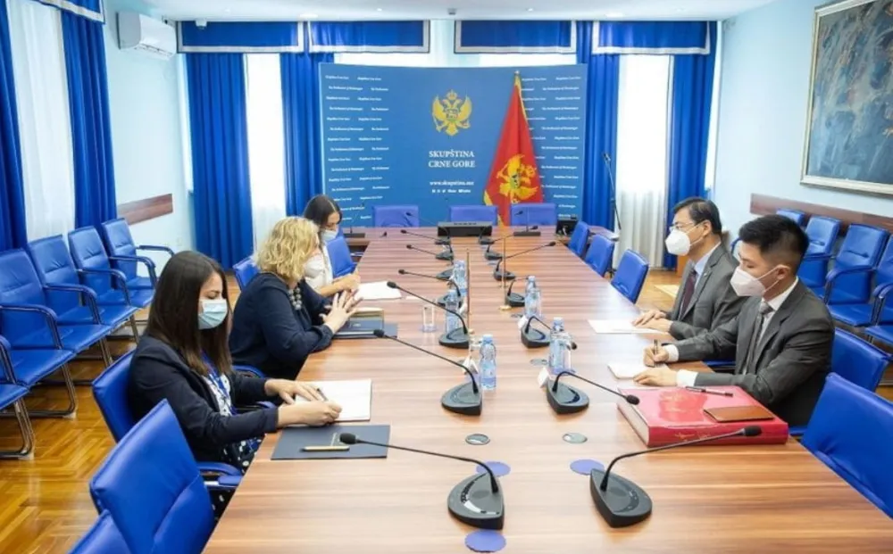 Бошњак: Потребна jача парламентарна сарадња ЦГ и Кине