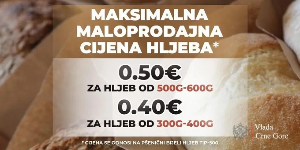 Ограничена малопродајна цијена хљеба, 64 хиљаде литара уља најугроженијима