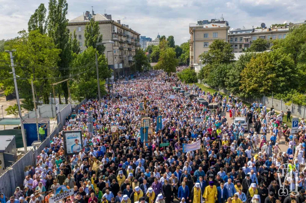 На литији поводом крштења Кијевске Русије 350.000 вјерника