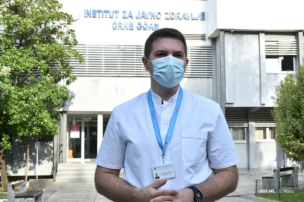 Од 1. априла чак 98 одсто заражених у Црној Гори су невакцинисани грађани