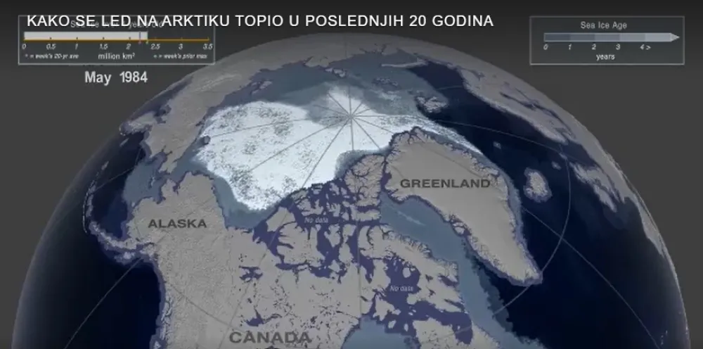 Масовно топљење леда на Гренланду