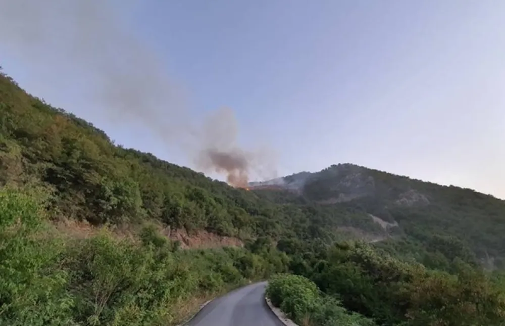 Гори депонија у Мисловом долу