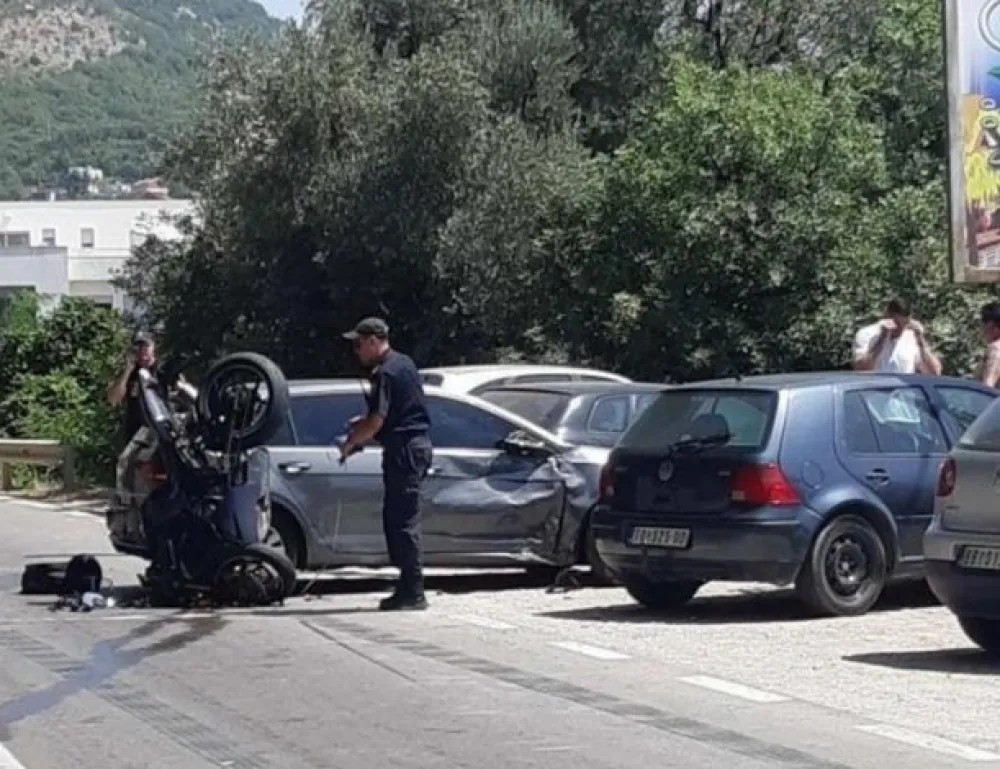 Саобраћајна незгода у Сутомору, повријеђен мотоциклиста