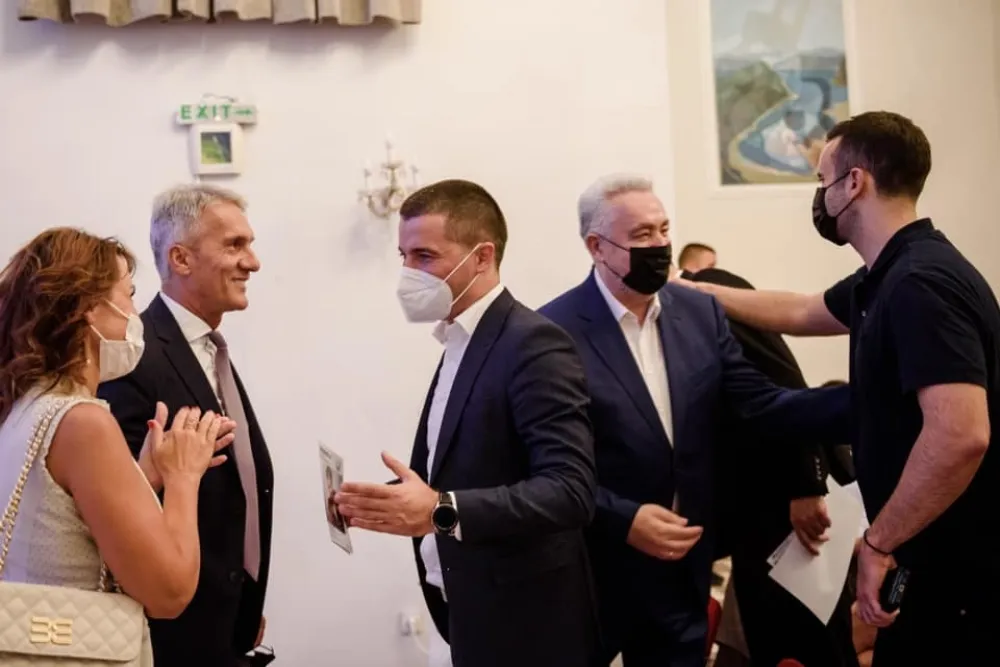 Државни врх у срцу културе: На Котор Арту Спајић, Кривокапић и Бечић