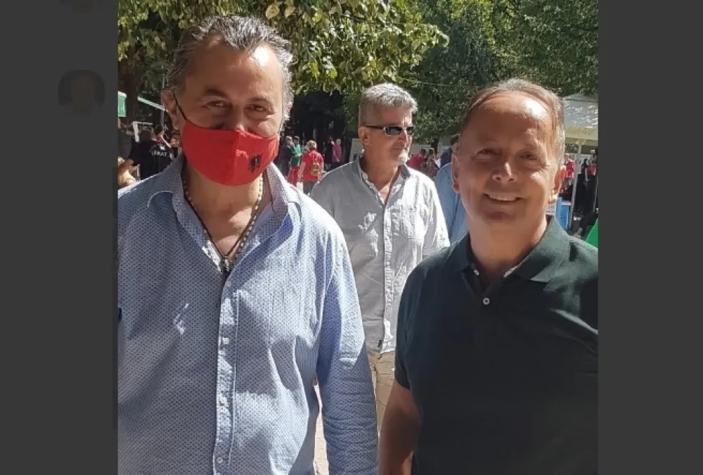 Никола Гегај се придружио протесту на Цетињу