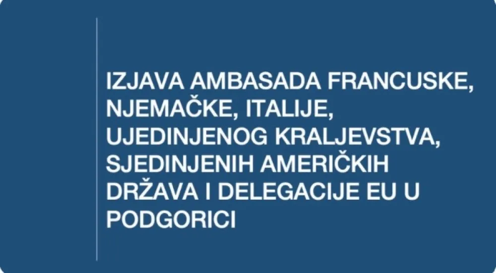 Амбасаде у ЦГ: Наjоштриjе осуђуjемо све облике насиља