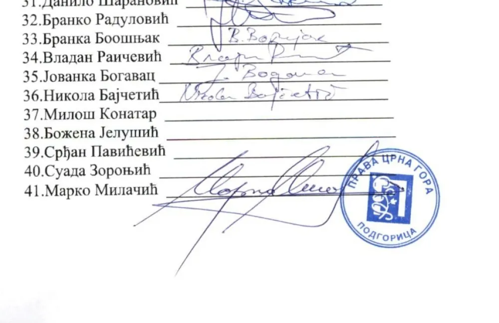 УРА каже да је портал Дана објавио лажну вијест, али потписа њихових посланика нема, па нема
