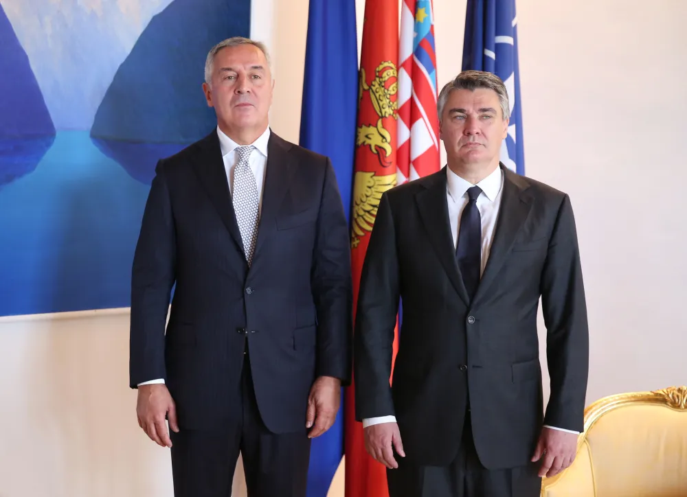 Милановић дочекао Ђукановића на Брионима