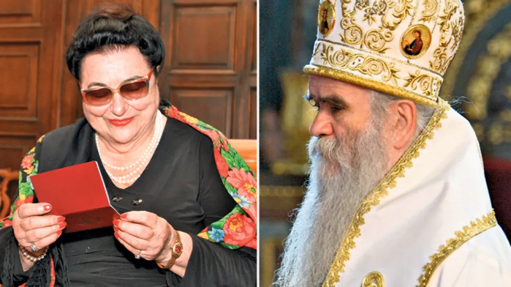 Како је митрополит Амфилохије одржао помен Јованки Броз