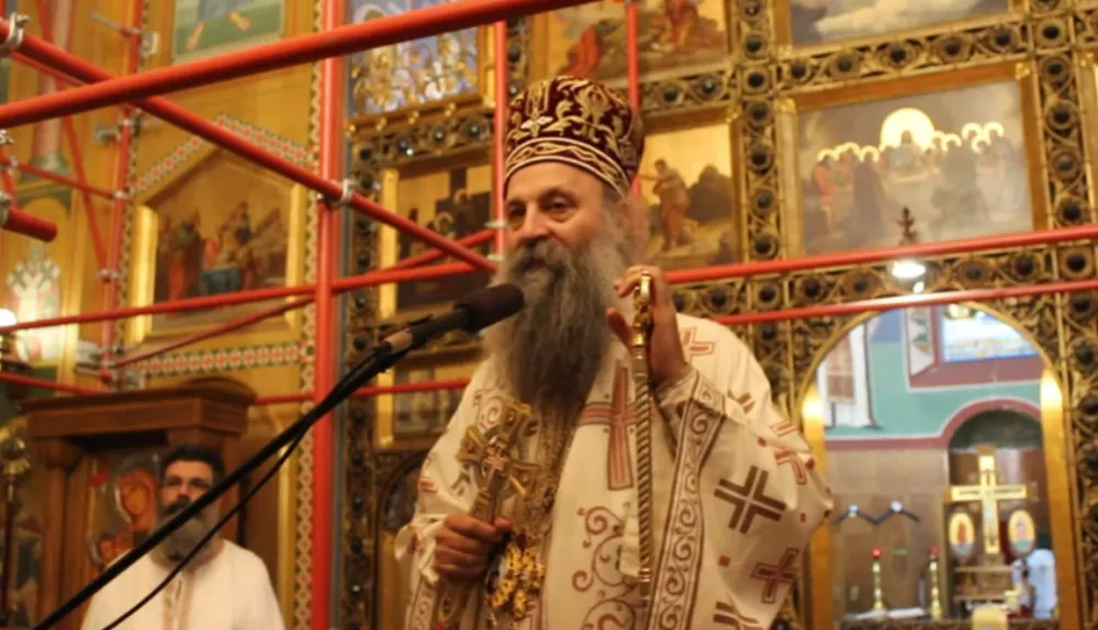 (ВИДЕО) Патријарх Порфирије: Канонске границе Цркве се не мијењају са границама држава