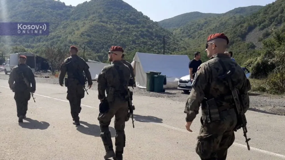 КФОР неће разбијати барикаде, Војска Србије на терену
