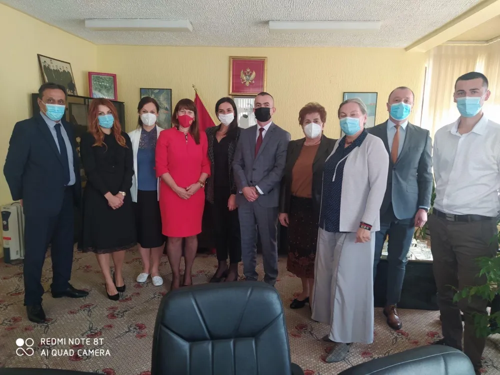 Основни сду Рожаје: Одржана савјетодавна посјета Комисије за Етички кодекс судија