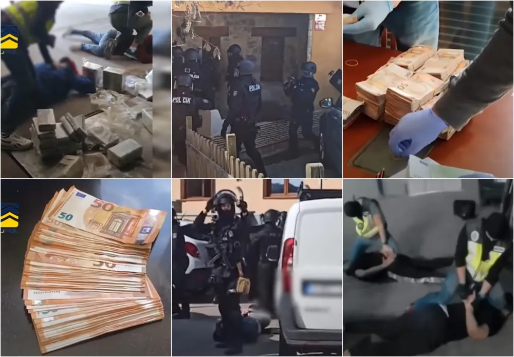 (ВИДЕО) Шпанска полиција о балканском картелу: Чланови клана из Црне Горе кључни играчи у шверцу