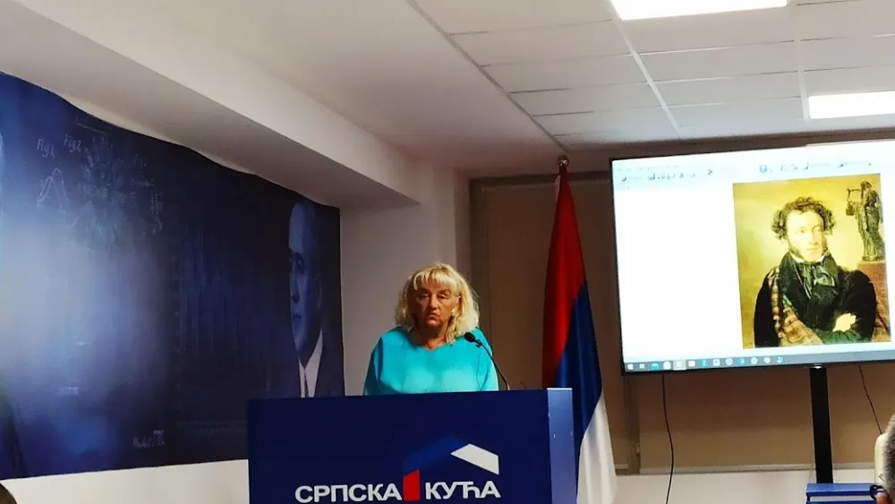 Радојка Тмушић Степанов: Пушкин је главно сљеме моћне зграде руске књижевности