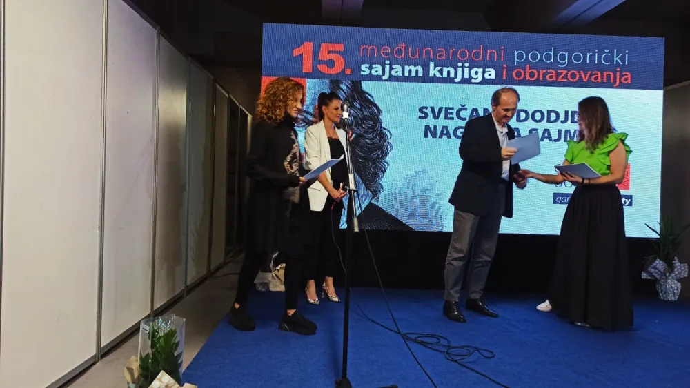 "Архипелаг" најбољи издавач на 15. Међународном подгоричком саjму књига и образовања