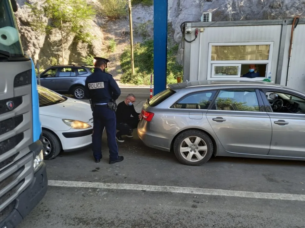 Гужве на Јарињу из правца Рашке