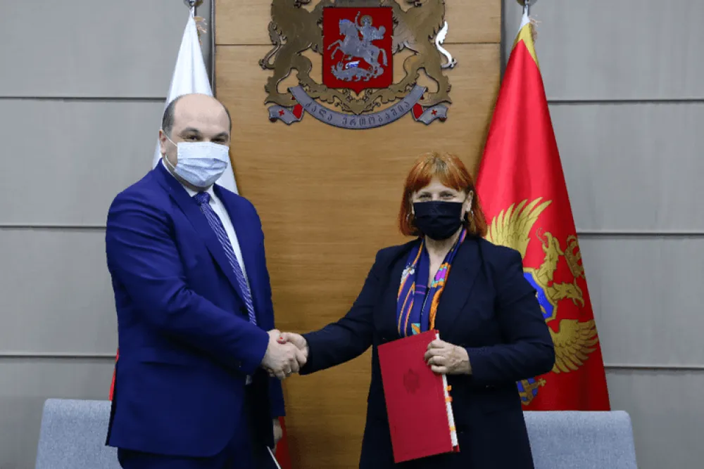 Потписан споразум између Влада Црне Горе и Грузије