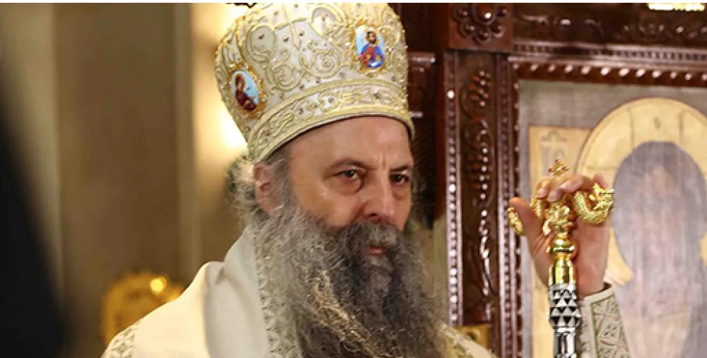 Патријарх Порфирије стигао у Источно Сарајево