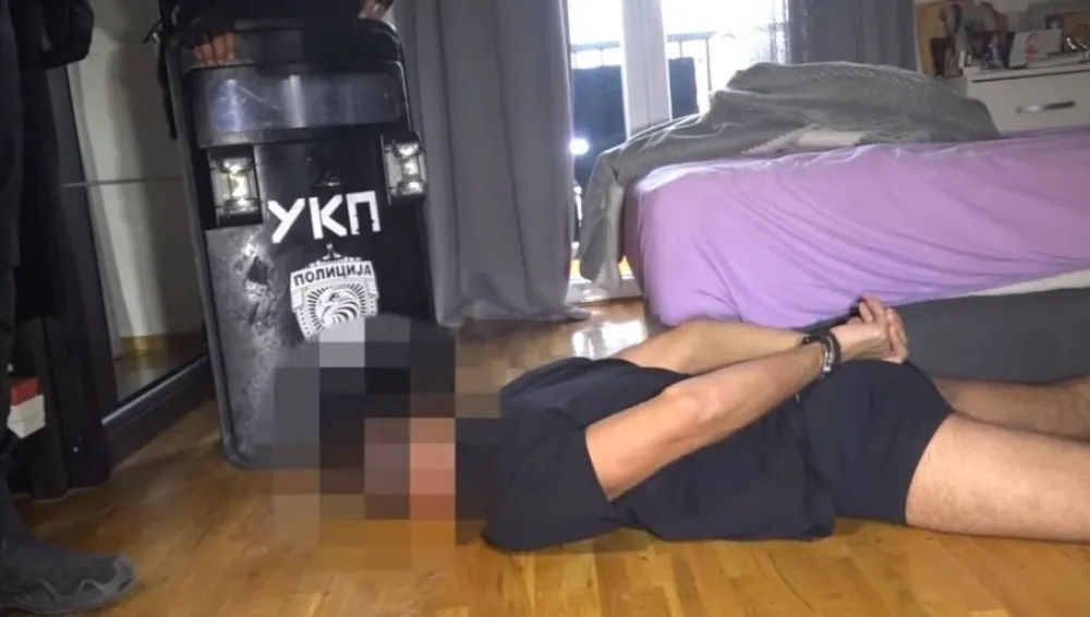 (Видео) Хапшење двојице чланова групе Веље Невоље