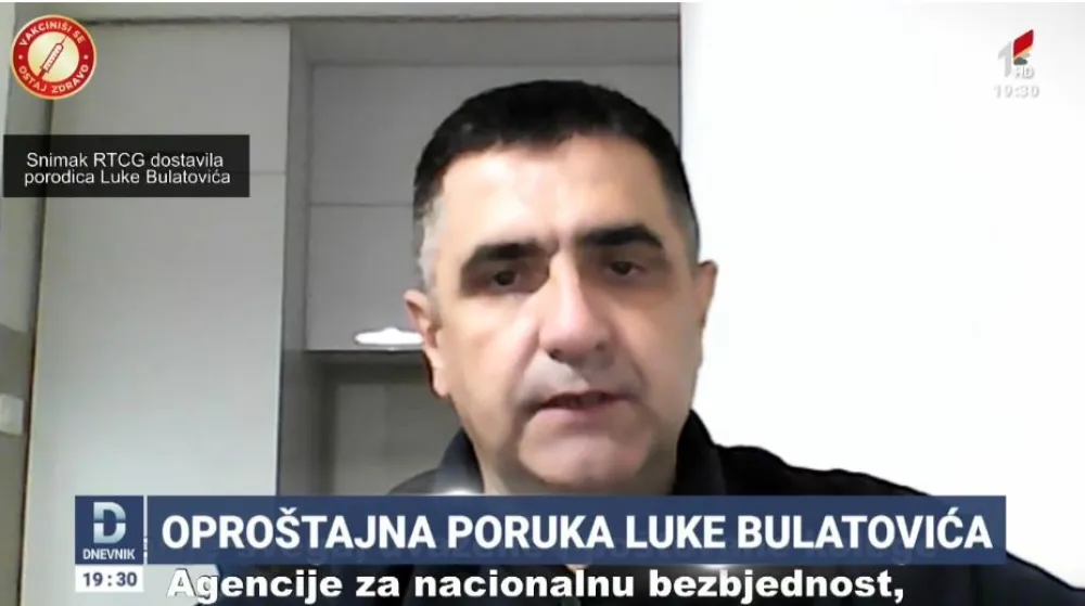 (ВИДЕО) Лука Булатовић у опроштајном видеу: Мислио сам да сам радио по закону, данас видим да то није тако