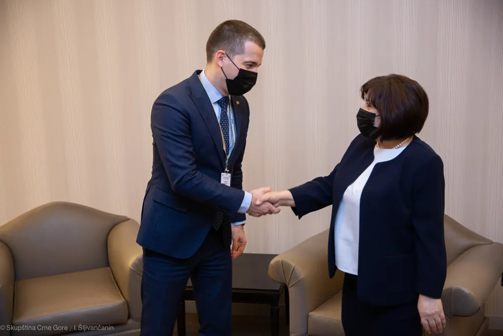 Бечић &ndash; Гафарова: Сарадња парламената Црне Горе и Азербејџана на завидном нивоу