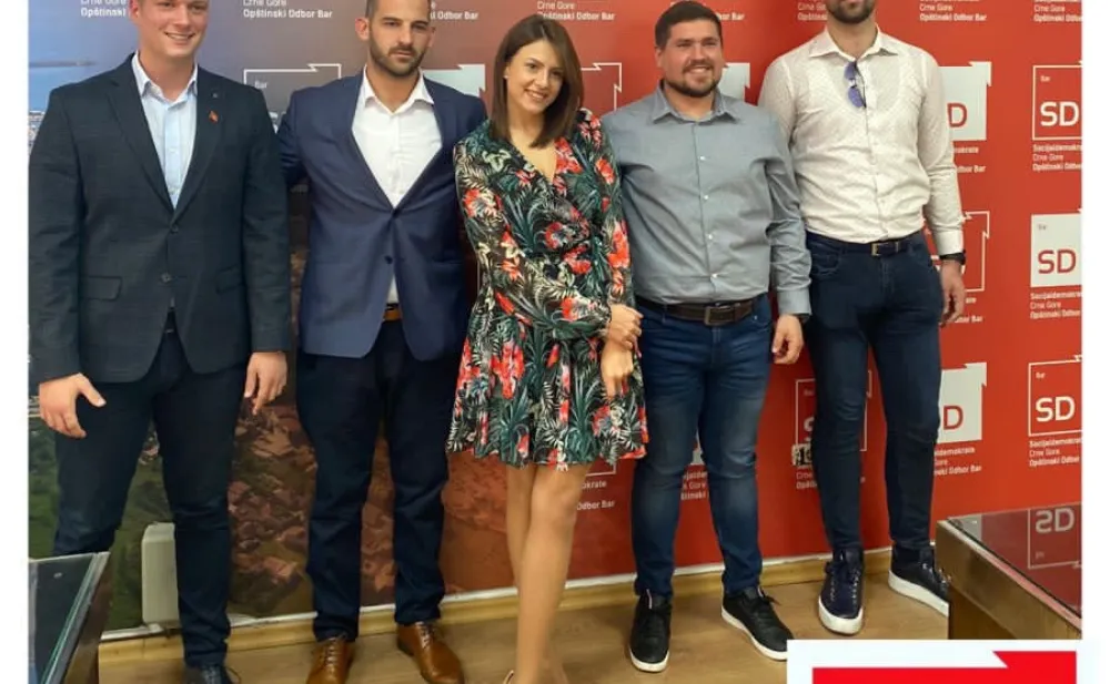 Дробњак реизабран на мјесту предсједника Омладине СД Бар
