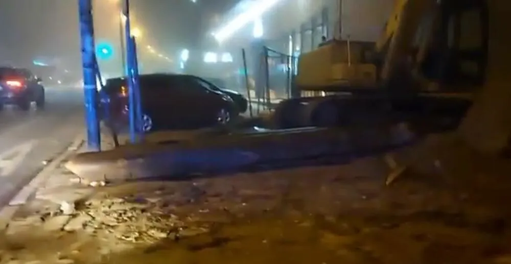 Урушило се градилиште у Jужном булевару на београдском Врачару
