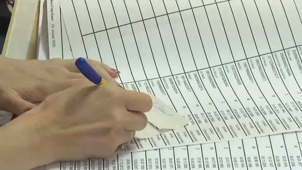 Миљанић: Из бирачког списка избрисано 8.438 лица