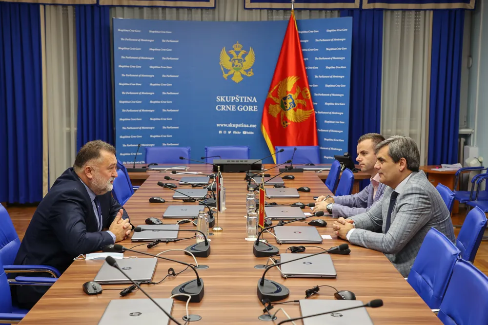 Ибрахимовић разговарао са амбасадором Словачке у Црној Гори
