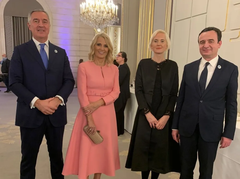 Ђукановић у Паризу са Куртијем и Рамом