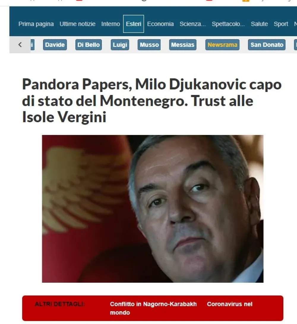 ЕУ тражи темељну истрагу о &bdquo;Пандора папирима&rdquo;