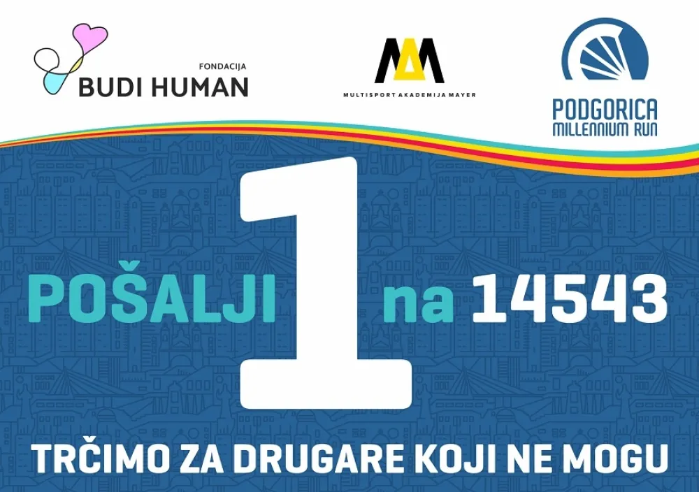 Данас хуманитарна трка &bdquo;Трчимо за другаре коjи не могу&ldquo;