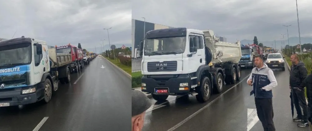 Протест због забране вађења шљунка