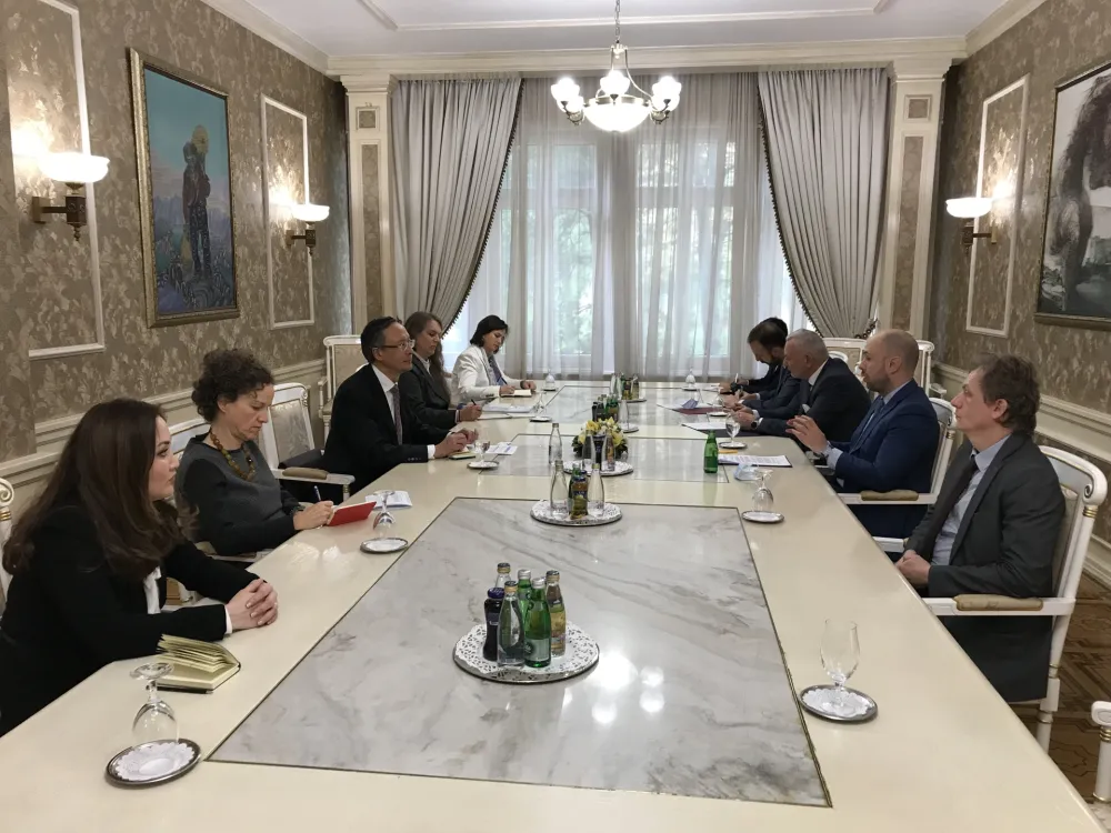 Радуловић са високим комесаром ОЕБС-а: ЦГ примјер поштовања права мањина